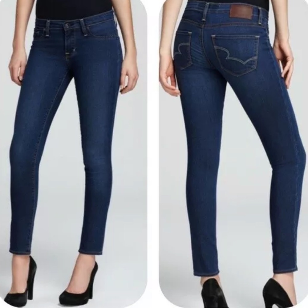 Big Star Emma Low Rise Legging Jeans Dark Wash 28